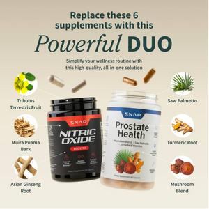 Prostate Health + Nitric Oxide Combo (30% Off)